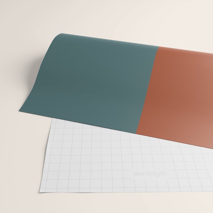 Color Block Abstract V Wrapping Paper Gallery Image 2