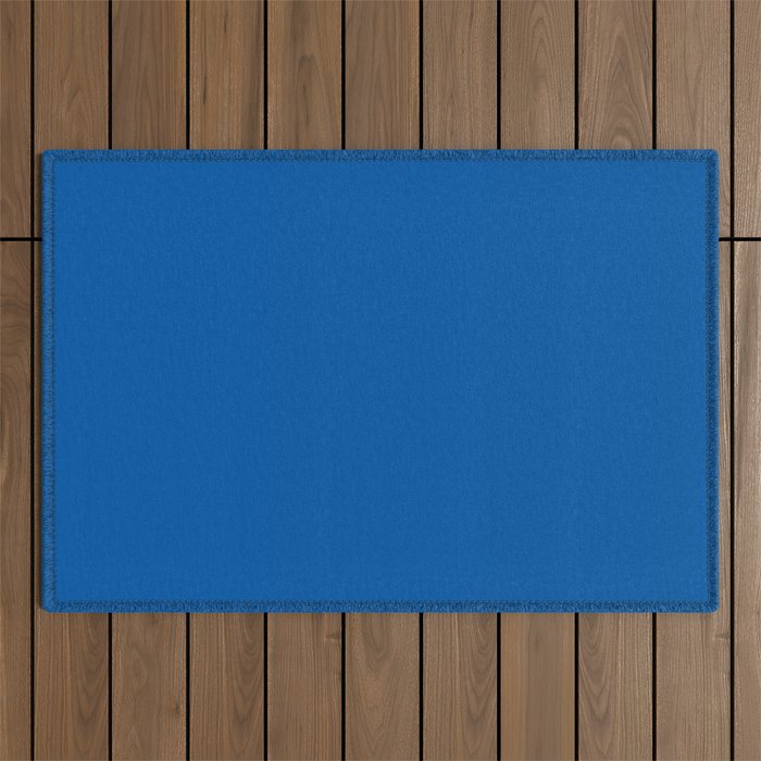Sapphire Blue Outdoor Rug Gallery Image 1