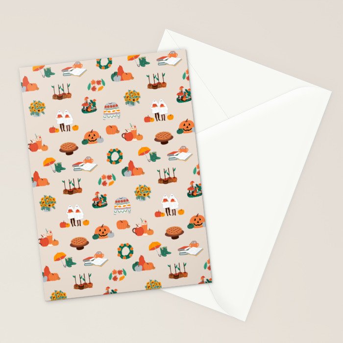 Fall Favorites Stationery Card Gallery Image 2