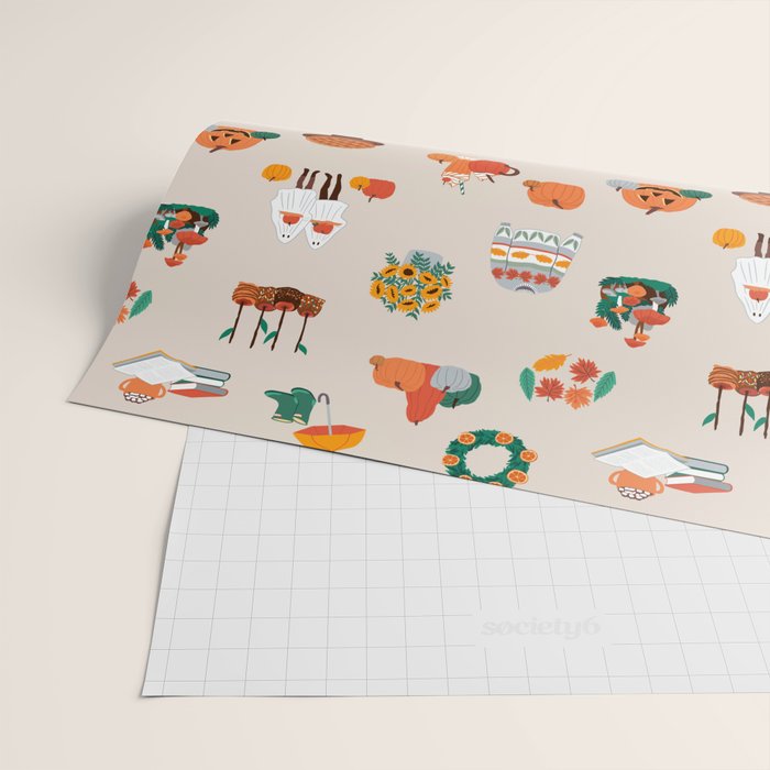 Fall Favorites Wrapping Paper Gallery Image 2