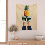 Pineapple Wall Tapestry Gallery Image 2