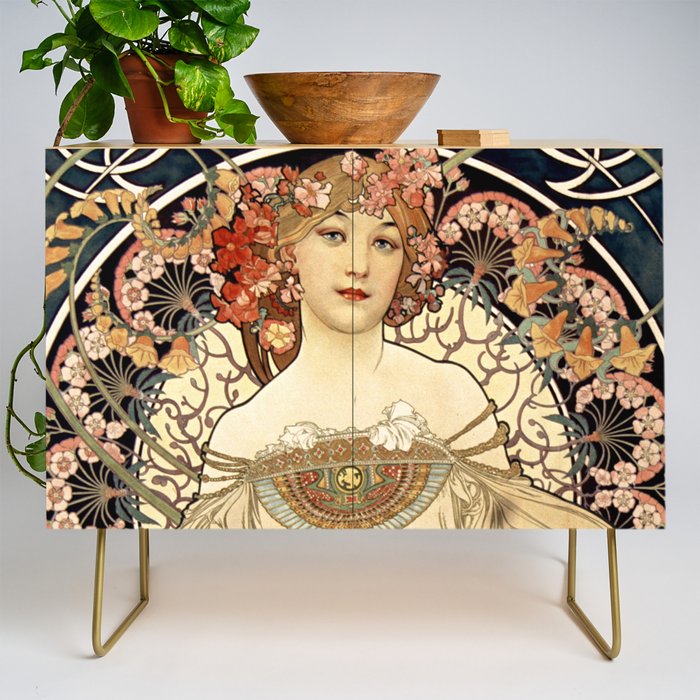 Art Nouveau Credenza Gallery Image 1