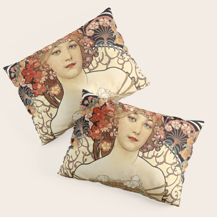 Art Nouveau Pillow Sham Gallery Image 3