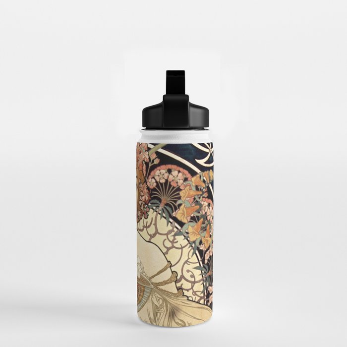 Art Nouveau Water Bottle Gallery Image 2