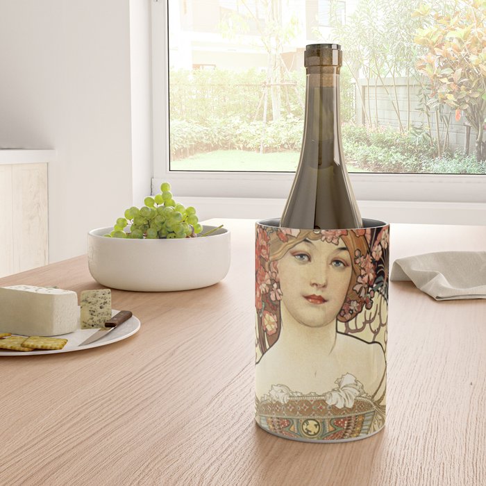 Art Nouveau Wine Chiller Gallery Image 4