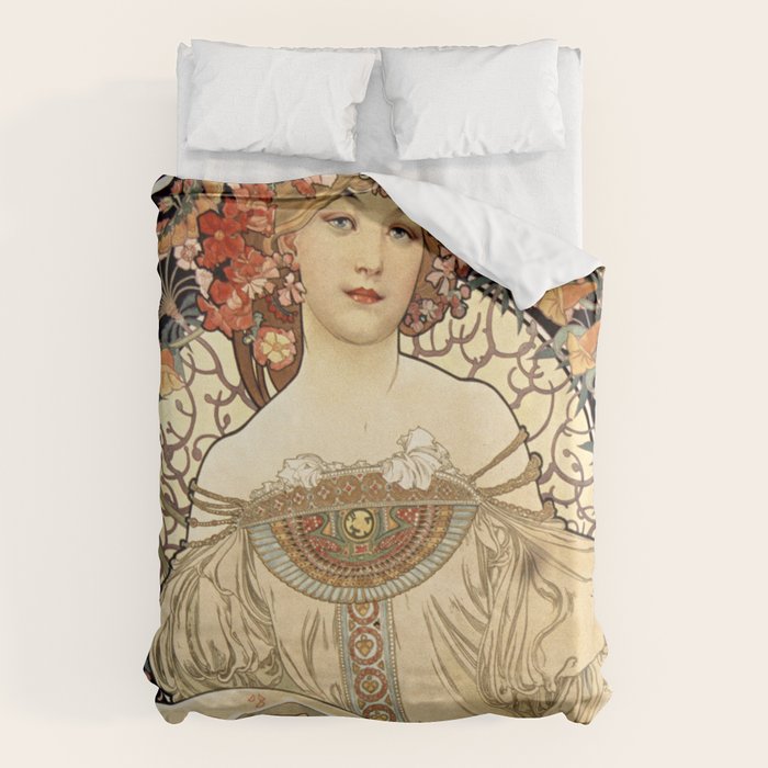 Art Nouveau Duvet Cover Gallery Image 1