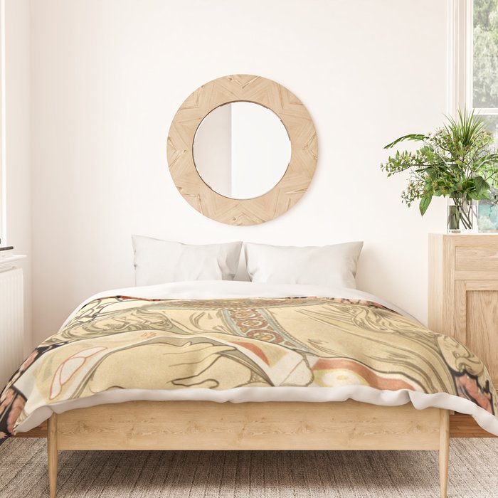 Art Nouveau Duvet Cover Gallery Image 3