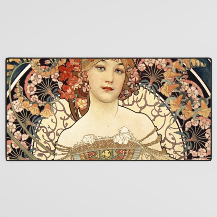 Art Nouveau Desk Mat Gallery Image 3