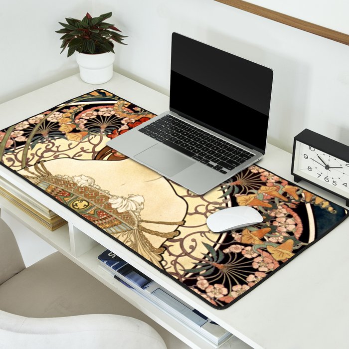 Art Nouveau Desk Mat Gallery Image 2