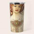 Art Nouveau Travel Mug Gallery Image 1