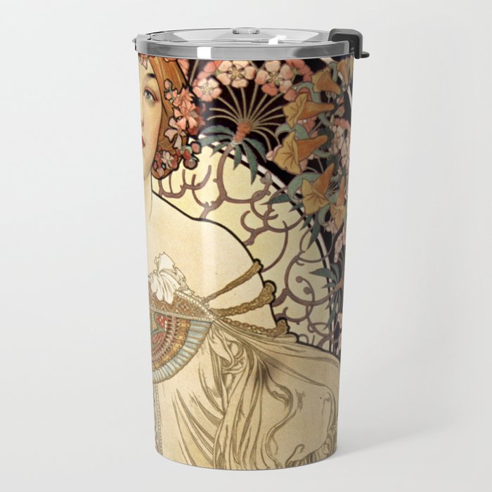 Art Nouveau Travel Mug Gallery Image 2