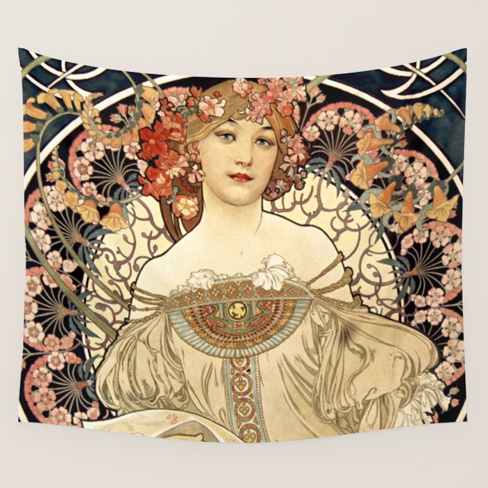 Art Nouveau Wall Tapestry Gallery Image 4