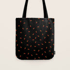 Dark Delicate Cherry Tote Bag Gallery Image 1