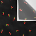 Dark Delicate Cherry Wall Tapestry Gallery Image 3
