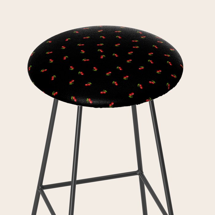 Dark Delicate Cherry Stool Gallery Image 2