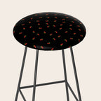 Dark Delicate Cherry Stool Gallery Image 2