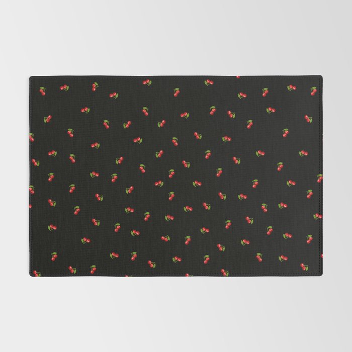 Dark Delicate Cherry Rug Gallery Image 2