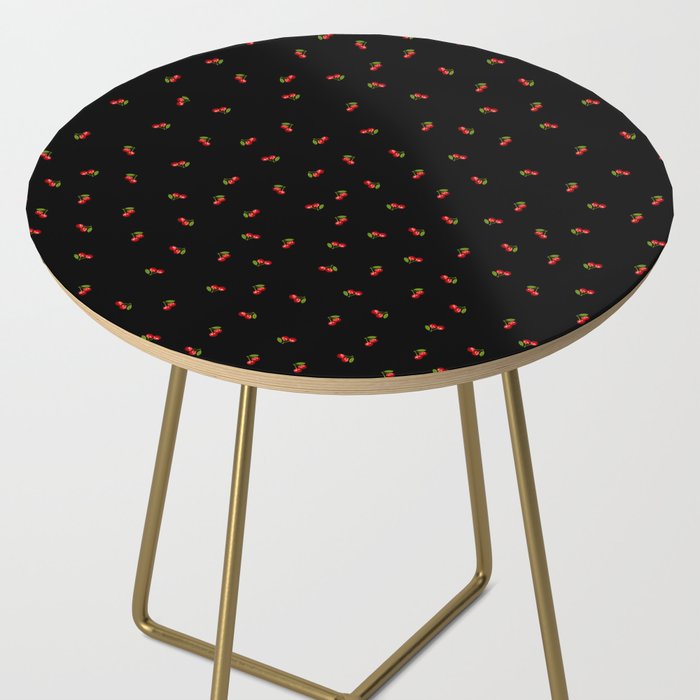 Dark Delicate Cherry Side Table Gallery Image 2