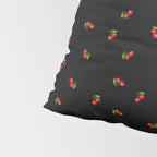 Dark Delicate Cherry Pillow Sham Gallery Image 4