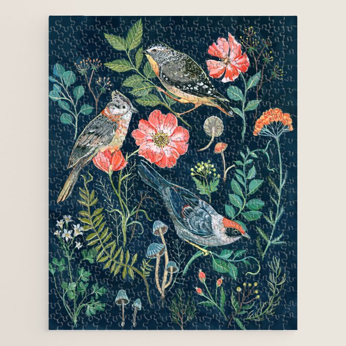 Birds Garden Jigsaw Puzzle Gallery Image 1