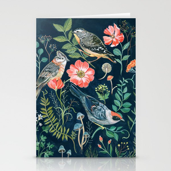 Birds Garden Stationery Card Gallery Image 1