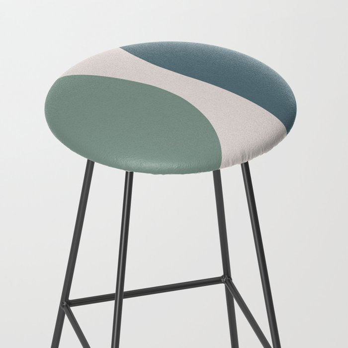 Modern Minimal Arch Abstract LXXVIII Stool Gallery Image 2