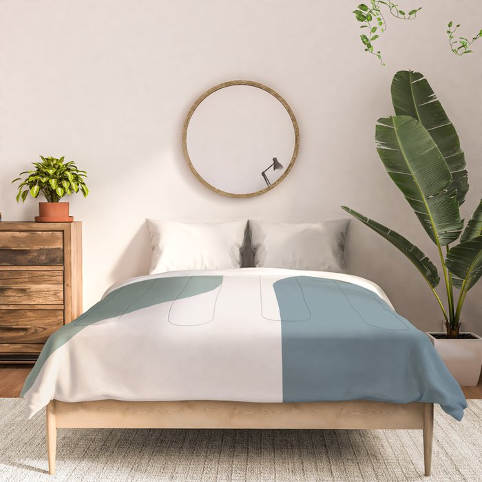 Modern Minimal Arch Abstract LXXVIII Comforter Gallery Image 3