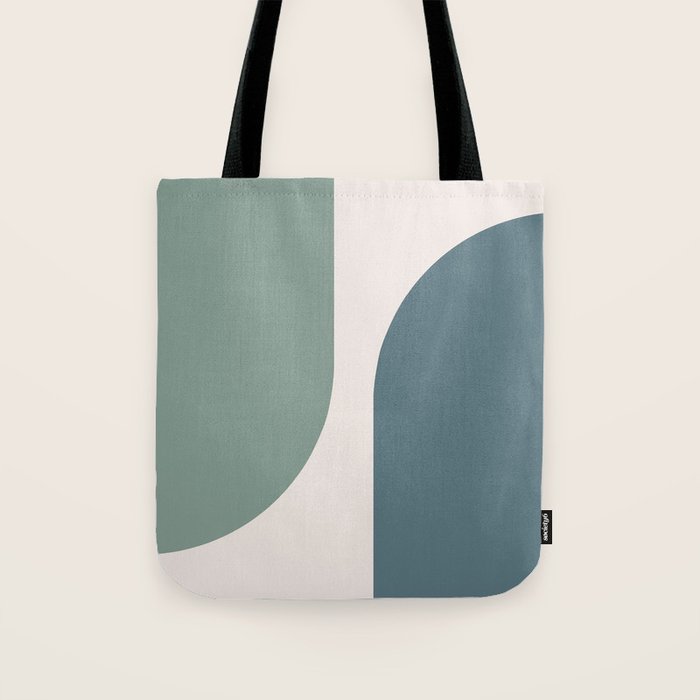 Modern Minimal Arch Abstract LXXVIII Tote Bag Gallery Image 1