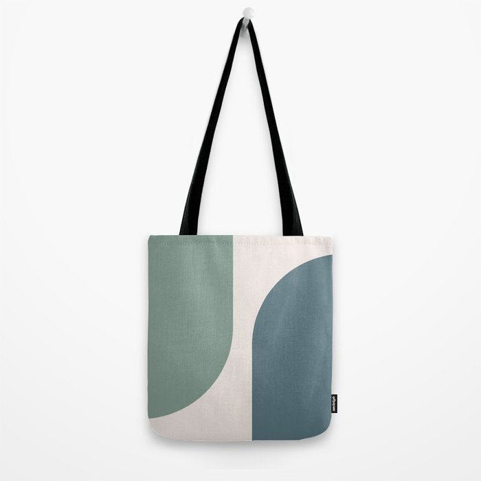 Modern Minimal Arch Abstract LXXVIII Tote Bag Gallery Image 2