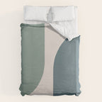 Modern Minimal Arch Abstract LXXVIII Duvet Cover Gallery Image 6