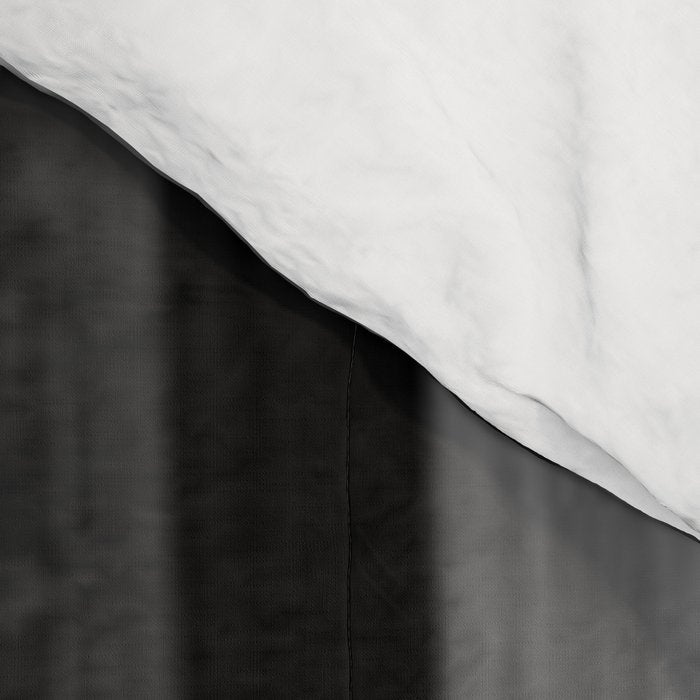 'Strictly No Elephants' vintage humorous child verses the world black and white photograph / black and white photography Comforter Gallery Image 4