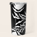 Tulip Tremble In Black  Travel Mug Gallery Image 3
