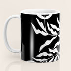 Tulip Tremble In Black  Coffee Mug Gallery Image 3