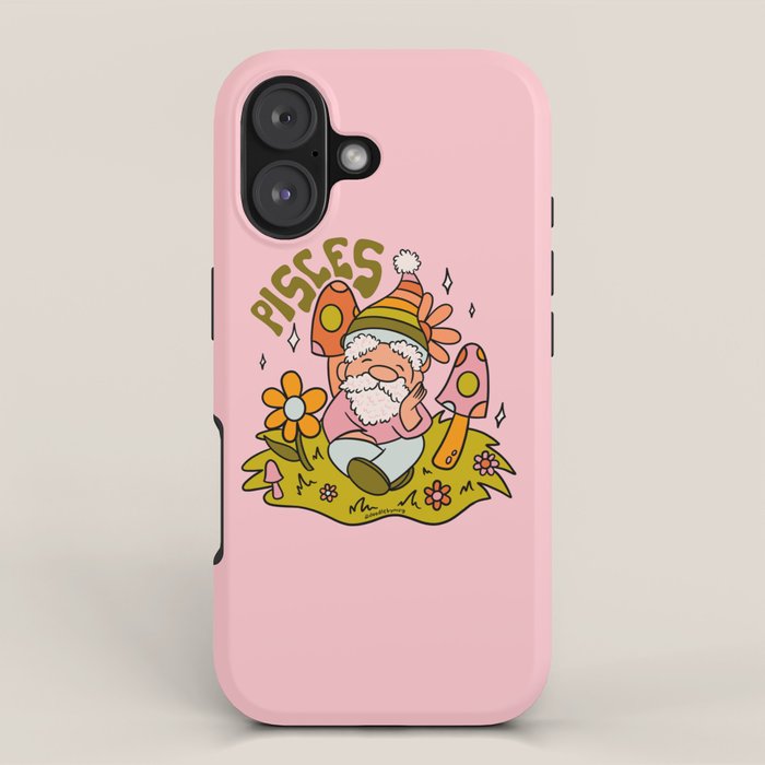 Pisces Gnome iPhone Case Gallery Image 1