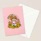 Pisces Gnome Stationery Card Gallery Image 2