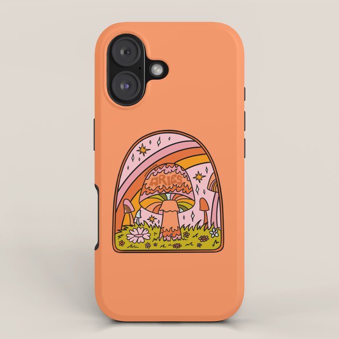 Aries Mushroom iPhone Case Gallery Image 1