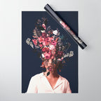 Rose Memoir Wrapping Paper Gallery Image 1