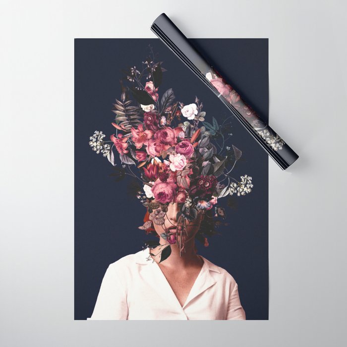 Rose Memoir Wrapping Paper Gallery Image 1
