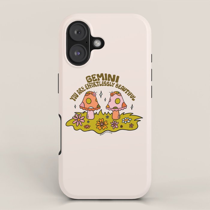 Gemini Caterpillar iPhone Case Gallery Image 1