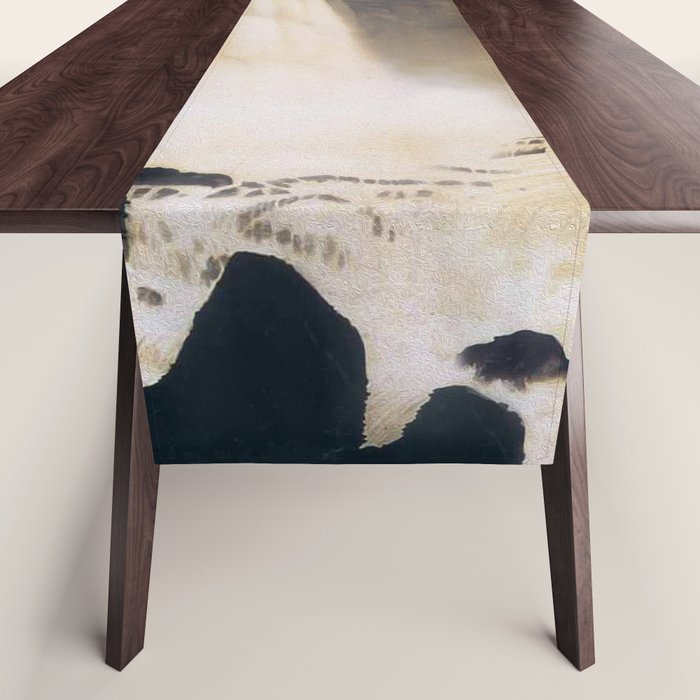Morning in Ueno Table Runner Gallery Image 1