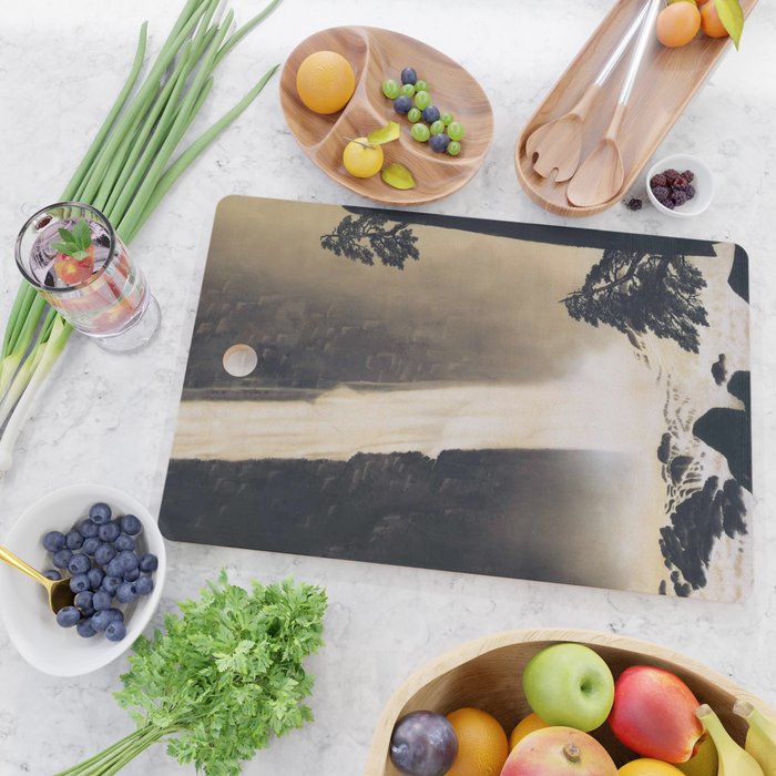 Morning in Ueno Cutting Board Gallery Image 2