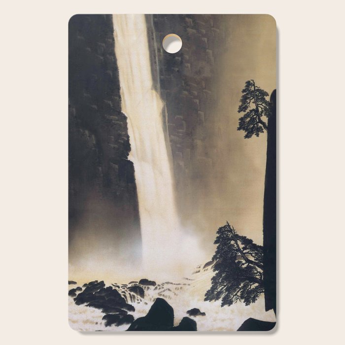 Morning in Ueno Cutting Board Gallery Image 1