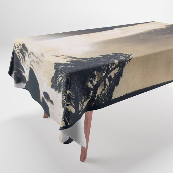 Morning in Ueno Tablecloth Gallery Image 1