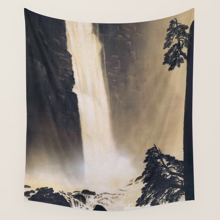 Morning in Ueno Wall Tapestry Gallery Image 4