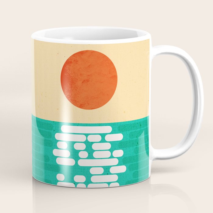 Sun over the sea Coffee Mug Gallery Image 1
