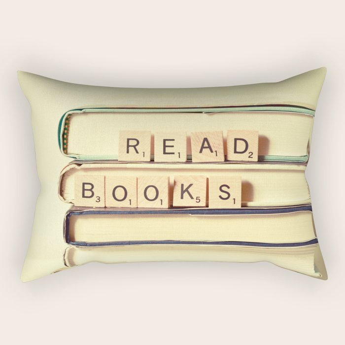 Read Books Rectangular Pillow Gallery Image 2