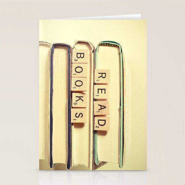 Read Books Stationery Card Gallery Image 2