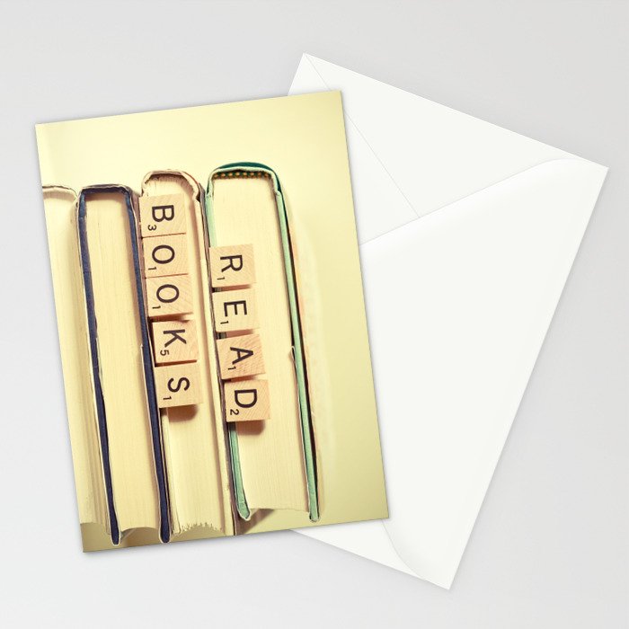 Read Books Stationery Card Gallery Image 2