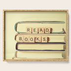 Read Books Serving Tray Gallery Image 1