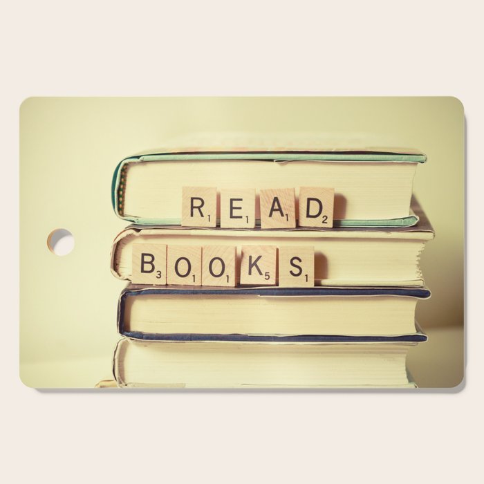 Read Books Cutting Board Gallery Image 1